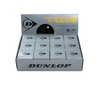 Dunlop Club balles de Squash, Point Jaune, 12 (12 x 1)