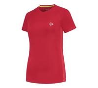 Dunlop Club Crew Short Sleeve T-shirt Rouge S Femme