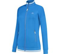 Dunlop Veste de tennis Club tricotée pour femme Bleu royal M