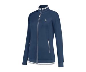 DUNLOP CLUB VESTE DE TENNIS POUR FEMME, Marine, L