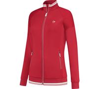 DUNLOP CLUB VESTE DE TENNIS POUR FEMME, Rouge, XS