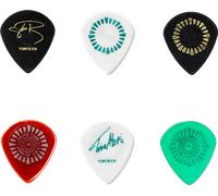 Jim Dunlop Médiators Animals as Leaders AALPT01 Boîte de 6 couleurs assorties