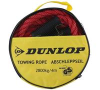 Dunlop Corde de remorquage - Max 2800 kg - 4 m de Long - Rouge