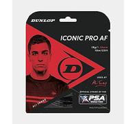 Dunlop Corde de Squash Iconic Pro AF, Ensemble 18 g, 1,18 mm, 10 m