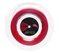 DUNLOP Corde de Tennis Explosive Rouge, Moulinet 17 g, 1,25 mm, 200 m