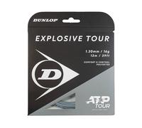 DUNLOP Corde de Tennis Explosive Tour 16G Grise 12m - Corde Polyester Comfort & Control