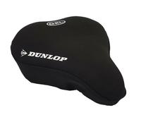 Dunlop Housse de selle de vélo Sport Gel Unisexe Adulte Noir 27 x 24 cm
