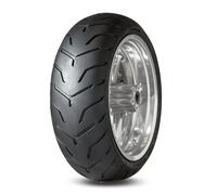 Dunlop Pneu moto D 407 H/D 180/65B16 TL 81H roue arrière bande blanche