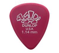 Dunlop Delrin Lot de 24 médiators pour guitare 1,14 mm Magenta