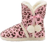 Dunlop DLH7885 Julia Bottines pour femme - Rose - léopard rose, 39/40 EU