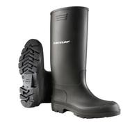 Bottes en caoutchouc sans métal non sécuritaires Dunlop Pricemaster 380PP noires pointure 39