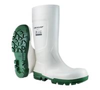 Dunlop Protective Footwear Mixte Work-It Full Safety Botte Industrielle, White, 36 EU