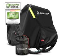 Dunlop DUNLOP Garage à vélo pour 3 vélos - Housse de protection anti-rouille de qualité supérieure 200 x 120 x 120 cm avec sac de transport, accès à la batterie et 2 passages de serrure I XL