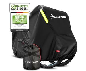 Dunlop DUNLOP Garage à vélo pour 3 vélos - Housse de protection anti-rouille de qualité supérieure 200 x 120 x 120 cm avec sac de transport, accès à la batterie et 2 passages de serrure I XL