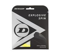 Dunlop Ensemble de Cordes de Tennis Dunlop Explosive Spin 17 g, 1,25 mm, 12 m, Jaune