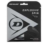 Dunlop Ensemble de Cordes de Tennis Explosive Spin 16 g, 1,30 mm, 12 m, Black