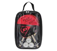 Dunlop Ensemble De Tennis De Table Flux Premium 2 Player 2 Bats+3 Balls+1 Bag