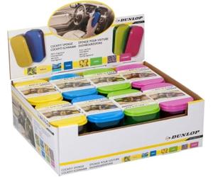 DUNLOP - Eponge nettoyante pour plastiques intérieurs DUNLOP (Parfum assortis) - Réf. 871125206869