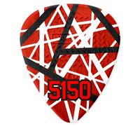 Dunlop Entertainment Médiators EVH 5150 Assortiment – Pack joueur de 6