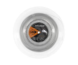 Dunlop Explosive 200M Silver Tennis String Reel 200m Monofilament
