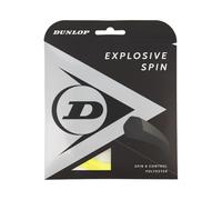 Dunlop Ensemble de Cordes de Tennis Dunlop Explosive Spin 17 g, 1,25 mm, 12 m, Jaune
