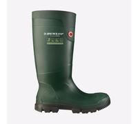 Dunlop Fieldpro Rouge Safetyboots Ferme Construction Indstrial Unisexe Vert