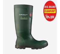 Dunlop Fieldpro Rouge Safetyboots Ferme Construction Indstrial Unisexe Vert