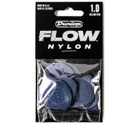 Dunlop Lot de 12 médiators Flow Nylon 1,0 mm