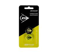 Dunlop Flying D Shock - Jaune/Noir - Pack 2 Amortisseur de Vibrations Tennis - Amortisseur pour Raquette de Tennis