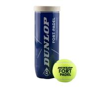 Dunlop Fort Padel Tube De 3 , Couleur: jaune , Taille: nosize