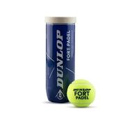 Dunlop Fort Padel Tube De 3 , Couleur: jaune , Taille: nosize