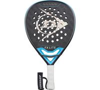 Raquette de Padel Dunlop Fx Lite Gun Metal/cyan/metallic Silver