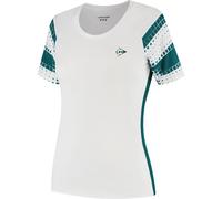 Dunlop Game Tee Blanc/Vert XS