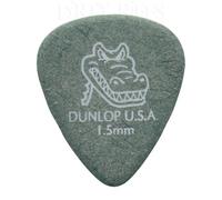 Dunlop Gator Lot de 12 médiators pour guitare 1,50 mm dans une boîte métallique pratique