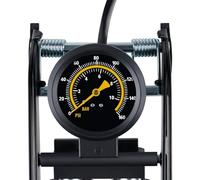 Dunlop Pompe Voiture Pneu Manuelle - Gonfleur Pneus Voitur, Pompe a Velo Pompe, Pompe Matelas Gonflable - Gonfleur Velo - Pompe à Vélo avec Manomètre - Pompe Valve Pneu Voiture