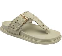 Dunlop Green Toe-Post Footbed Sandals