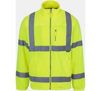 Dunlop Hi Vis Fleece Jacket Mens Jaune S Male