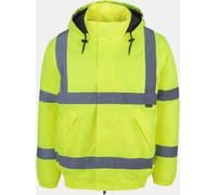 Dunlop Hi Vis Parka Mens Jaune XL Male