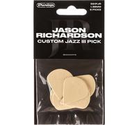 DUNLOP Jason Richardson Custom Jazz III Pick 1,38Mm, Pack De 6