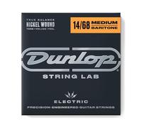 DUNLOP Jeu de cordes pour guiare électique, Nicke Wound, Medium Baritone 14-68 (CDU DEN1468)