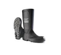 DUNLOP JobGuard S5 - Bottes de travail pour hommes et femmes - Bottes de sécurité - Imperméable - Embout en acier - Antidérapant SRC - Résistant aux produits chimiques - Noire - Pointures 35 à 50