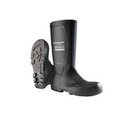 DUNLOP JobGuard S5 - Bottes de travail pour hommes et femmes - Bottes de sécurité - Imperméable - Embout en acier - Antidérapant SRC - Résistant aux produits chimiques - Noire - Pointures 40