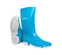 Dunlop K25514350 K255111 Bottes de sport en PVC Bleu clair Taille 35