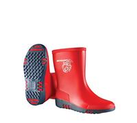 DUNLOP Kinder Gummistiefel Acifort Mini, Bottes Mixte Enfant, Rouge (Schwarz-silber), 29 EU