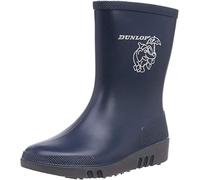 Dunlop Acifort Mini, Bottes en Caoutchouc de Hauteur Moyenne, Non doublées Mixte Enfant - Bleu - Blau (Blau(Blauw) 04), 25 EU