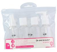 Dunlop Kit de Flacons de Voyage 4 Pièces en PET+PP