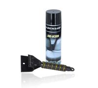 DUNLOP Kit Dégivreur 600ml & Grattoir 2-en-1 28cm - Dégivrage Rapide Vitres Auto, Poignée Ergonomique, Anti-Givre