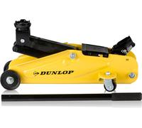 Dunlop Cric Hydraulique - Rouleur - Capacité 2 Tonnes - Plage de Levage 135-305