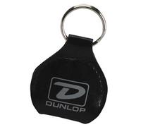 Dunlop 5201 Picker's Pouch Pick Holder Keychain, Logo silver
