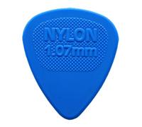 Dunlop Lot de 12 médiators en nylon pour guitare Bleu 1,07 mm
